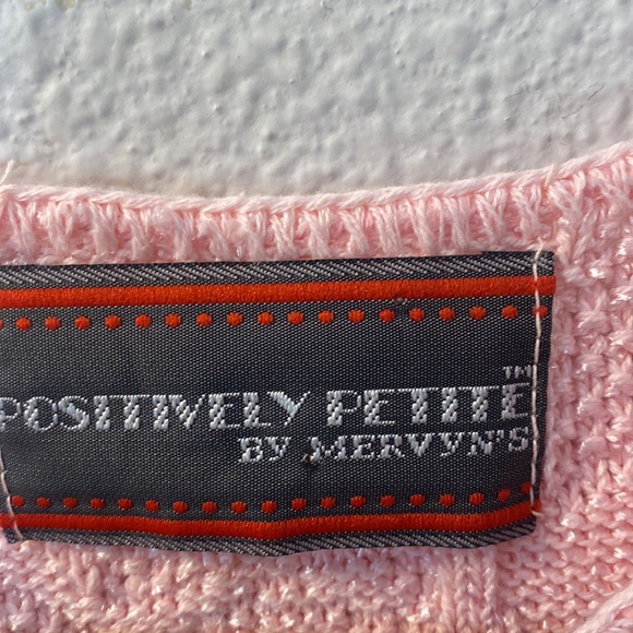 Vintage Positively Petite by Mervyns sweater size PS - Picture 3 of 6